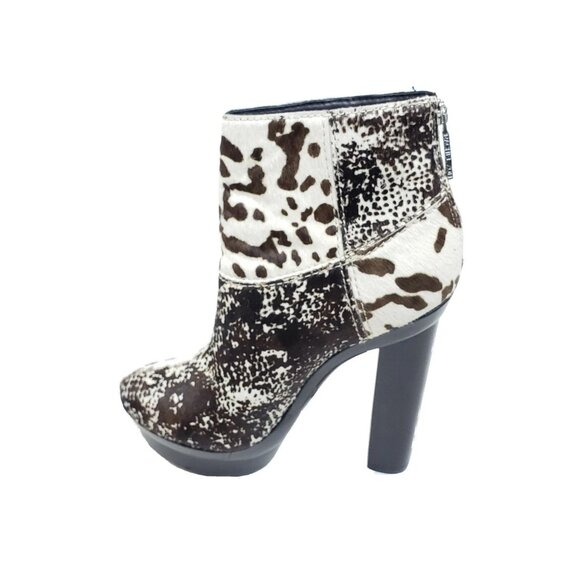 Rachel Zoe Pamela Calf-Hair Platform Ankle Boots WomensWomens US 7 - Picture 13 of 14